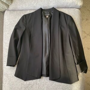 Black Suit Blazer 3/4 Sleeve